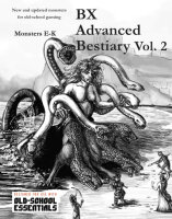 Old-School Essentials: B/X Advanced Bestiary Vol. 2 E-K (EN)