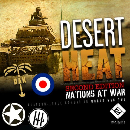 Nations at War: Desert Heat 2nd. Edition (EN)