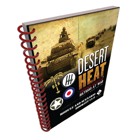 Nations at War: Desert Heat Module Rules & Scenario Book (EN)