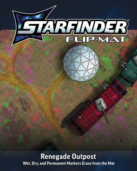 Starfinder RPG: Flip-Mat Renegade Outpost (EN)
