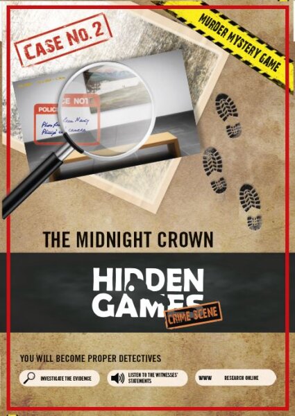 Hidden Games Crime Scene: Case 2 - The Midnight Crown (EN)