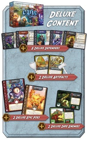 Tiny Epic Defenders: 2nd. Edition Deluxe Kickstarter Promo Pack (EN)