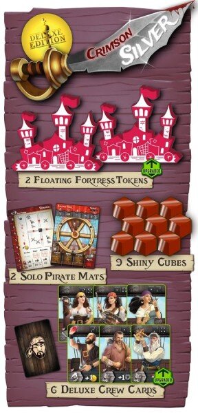 Tiny Epic Pirates: Crimson Deluxe Kickstarter Promo (EN)