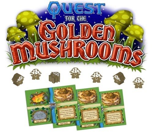 Tiny Epic Quest: Quest for the Golden Mushrooms (EN)