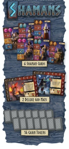 Tiny Epic Vikings: Shamans Kickstarter Deluxe Promos (EN)