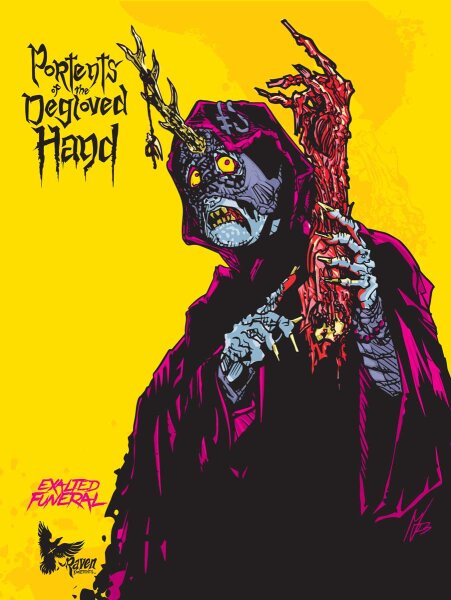 Mörg Borg RPG: Portents of the Degloved Hand Art Print (EN)