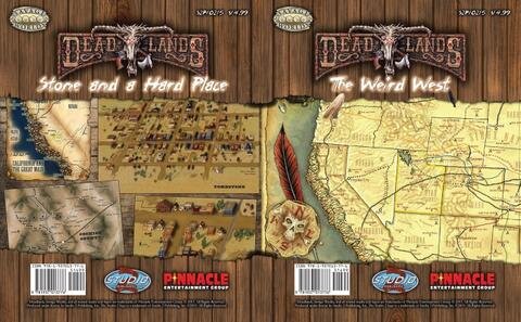 Savage Worlds: Deadlands Reloaded - Stone and a Hard Place Map (EN)