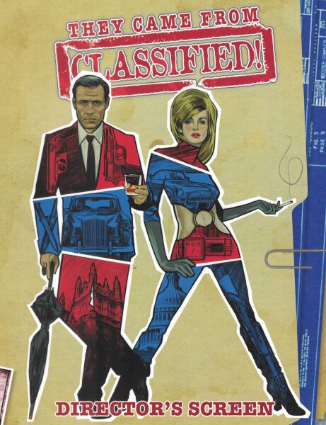 They Came From CLASSIFIED! RPG: Directors Screen (EN)