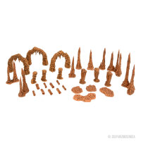 WarLock Tiles: Caverns Stalactites & Stalagmites
