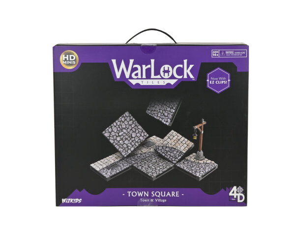 WarLock Tiles: Town and Village III Town Square