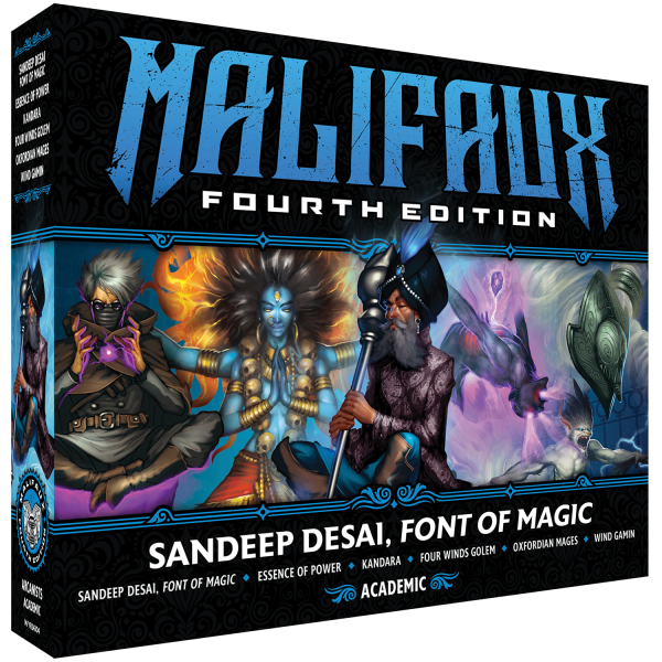 Malifaux 4E: Arcanists Sandeep Desai Font of Magic (EN)