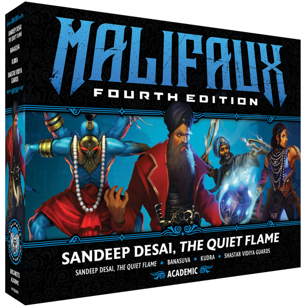 Malifaux 4E: Arcanists Sandeep Desai The Quite Flame (EN)