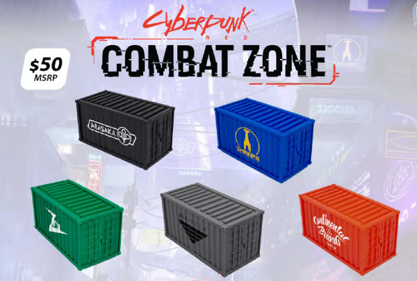 Cyberpunk Red: Combat Zone - Cargo Containers