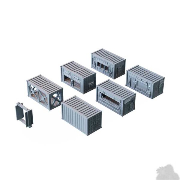 Monster Scenery: Hab Containers