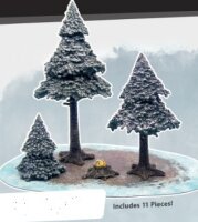 Monster Scenery: Snowy Pines