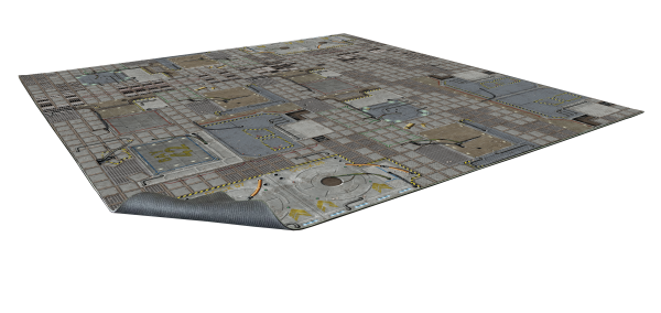 Frontier Sci-fi Gaming Mat (60cm x 60cm)