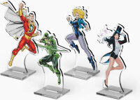 DC Deck Building Game - 2D Acrylic Standees Pack 3