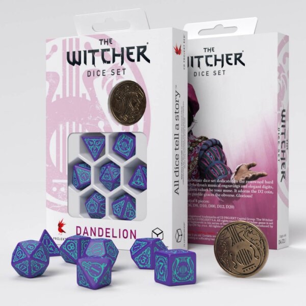 The Witcher Dice Set: Dandelion - Half a Century of Poetry