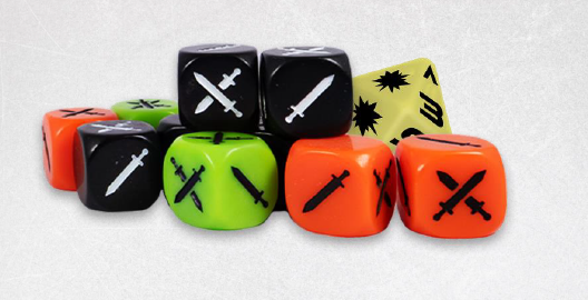 Epic Warpath: Command and Targeting Dice (EN)