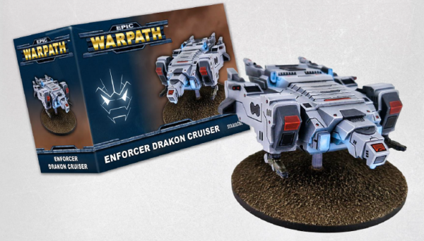 Epic Warpath: Enforcer Drakon Cruiser (EN)