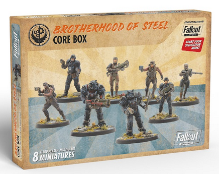 Fallout - Wasteland Warfare: Brotherhood of Steel Core (Plastic) (EN)
