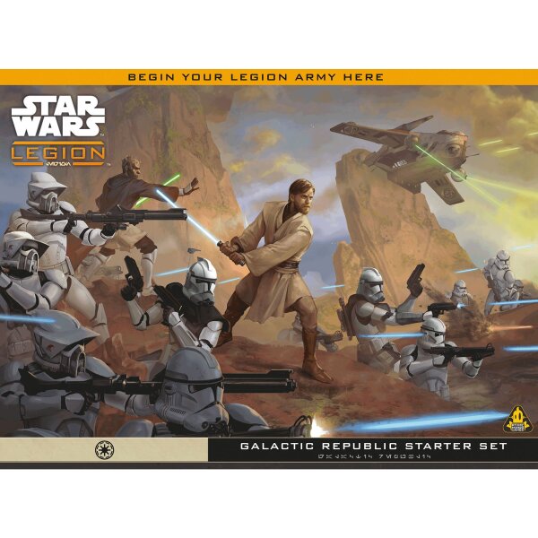 Star Wars Legion: Galactic Republic Starter Set (DE/EN)
