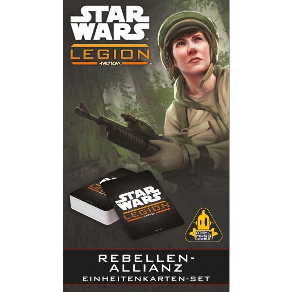 Star Wars Legion: Rebellenallianz Einheitenkarten-Set (DE)