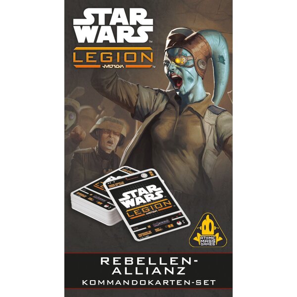Star Wars Legion: Rebellen-Allianz Kommandokarten-Set (DE)