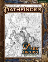 Pathfinder RPG: Dark Archive Remastered Sketch Cover (EN)