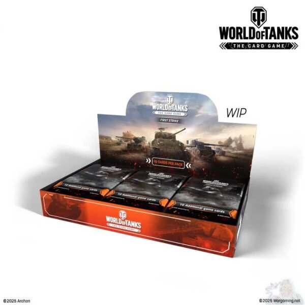 World of Tanks: The Card Game: Booster Display (24) (EN)