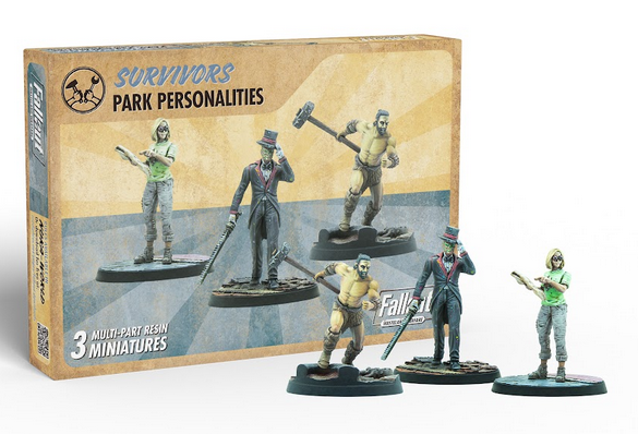 Fallout - Wasteland Warfare: Survivors Park Personalities (EN)