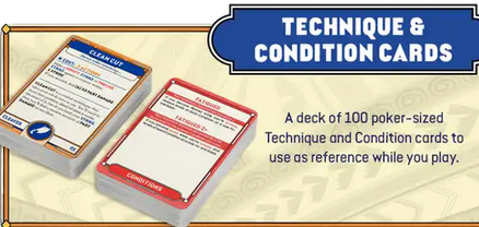 Wilderfeast RPG: Techniques and Conditions Reference Deck (EN)