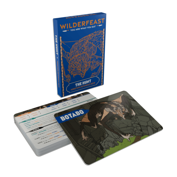 Wilderfeast RPG: The Hunt Monster Reference Deck (EN)