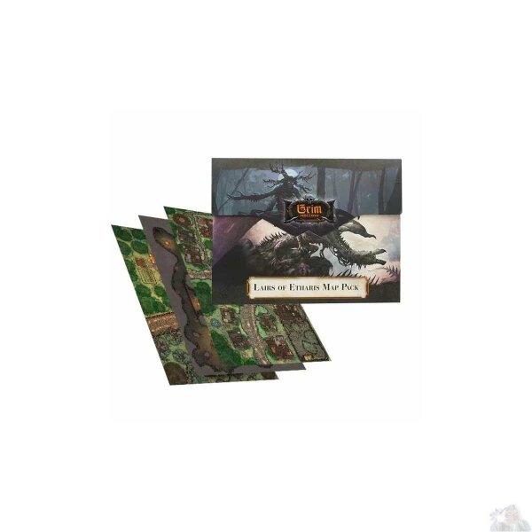 Grim Hollow: Lairs of Etharis Map Pack (EN)