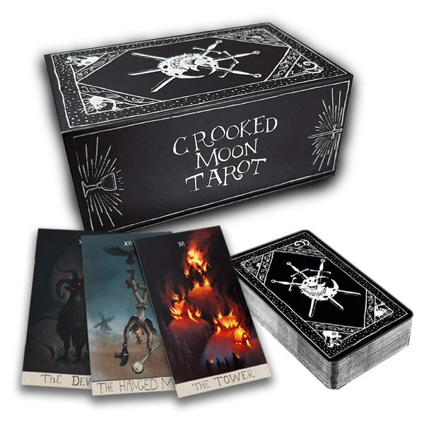 Crooked Moon RPG: Tarot Deck & Bag (EN)