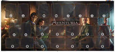 Aventuria Spielmatte - Abenteuermodus (DE)