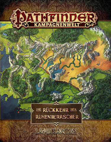 Die Rückkehr der Runenherrscher Landkartenset (DE)