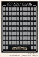DSA - 40 Jahre Das Schwarze Auge - 100 Abenteuer (Poster)