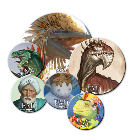 DSA - Acrylmarker-Set - Die Echsensümpfe (Mysterien)