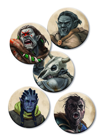 DSA5 - Acrylmarker-Set - Hauer & Schwarzer Pelz (DE)