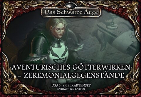 DSA5 Spielkartenset Avent Götterwirken Zeremonialgegenstände (DE)
