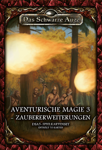 DSA5 Spielkartenset Aventurische Magie 3- Zaubererweiterung (DE)