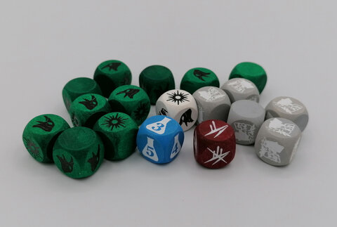 HeXXen 1733: HeXXenwürfel-Set (Holz) (DE)