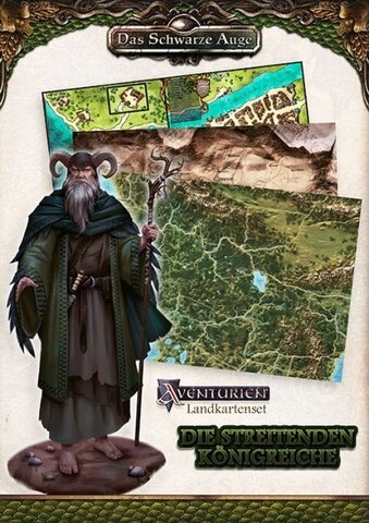 Landkartenset Die Streitenden Königreiche (DE)