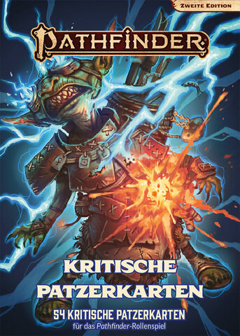 Pathfinder 2 - Kritische Patzerkarten (DE)