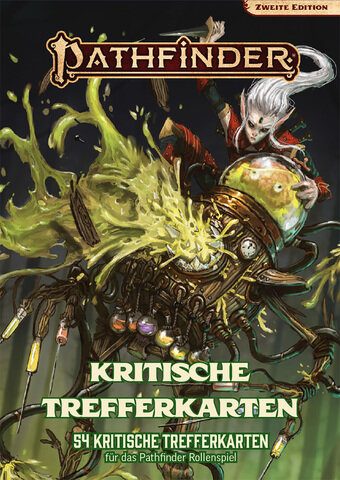 Pathfinder 2 - Kritische Trefferkarten (DE)