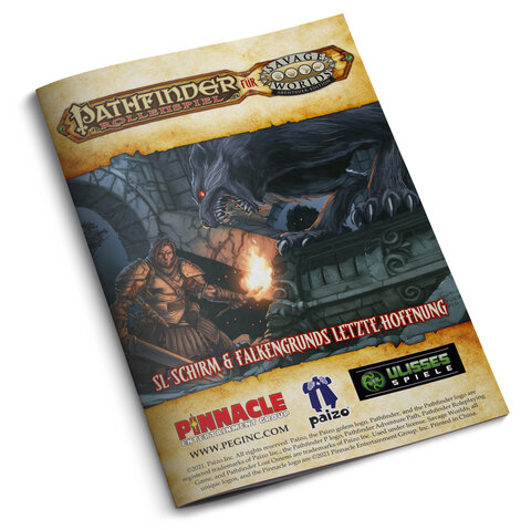 Pathfinder für Savage Worlds - SL-Schirm + Falkengrund (DE)