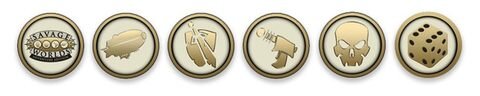 Savage Worlds Bennys-Set (25) (DE)