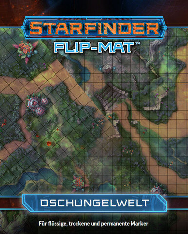 Starfinder RPG: Flip-Mat: Dschungelwelt (DE)