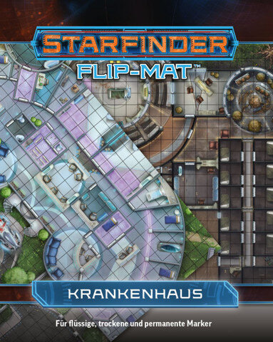 Starfinder RPG: Flip-Mat: Krankenhaus (DE)